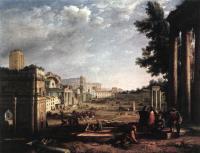 Lorrain, Claude - The Campo Vaccino, Rome